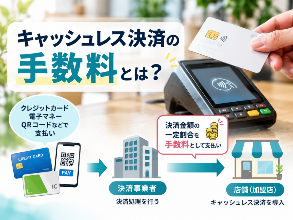 キャッシュレス決済の手数料の仕組みをわかりやすく解説