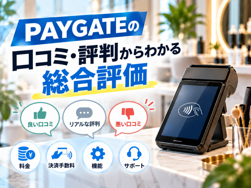 PAYGATEの口コミ・評判からわかる総合評価｜良い口コミ・悪い口コミ・料金・決済手数料・機能・サポートを比較