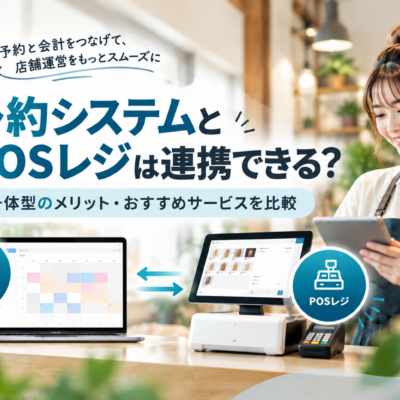 予約システムとPOSレジの連携・一体型サービスを比較